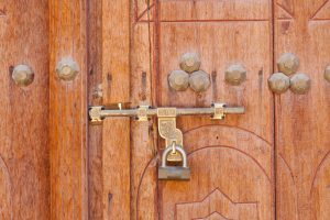 Traditional Arabian Padlock